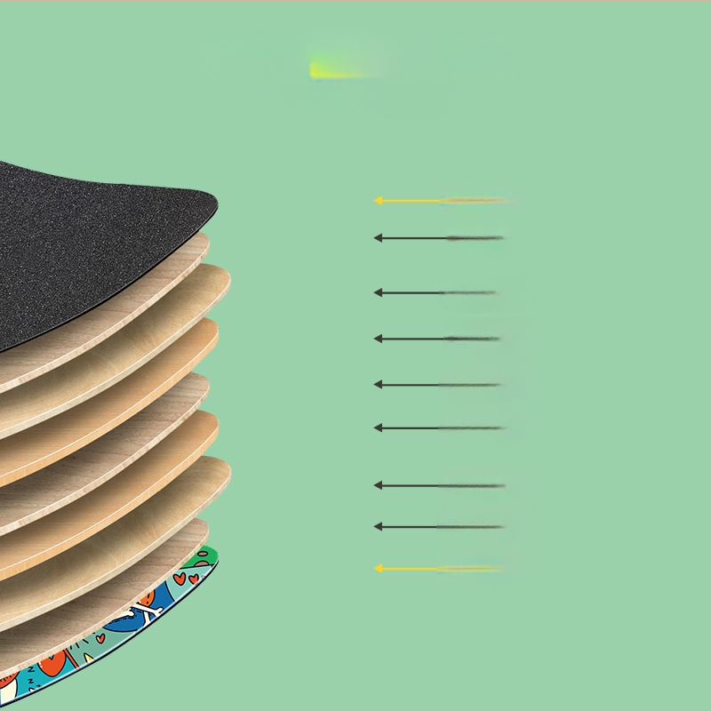 FOXPRINE riedlentė – aliuminio lydinio konstrukcija, dvigubas rocker, universalus naudojimas, pradedantiesiems