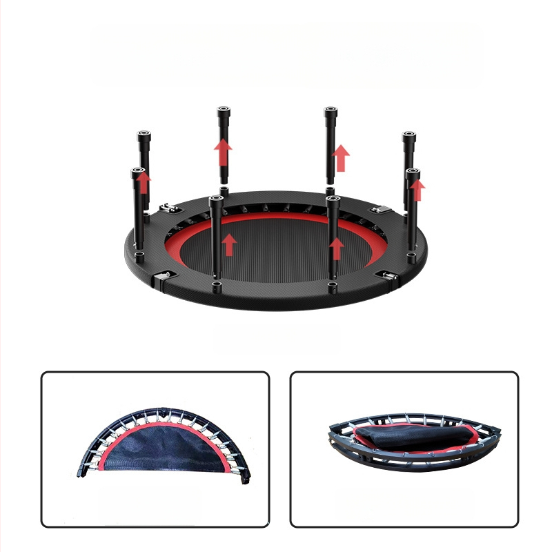 Mājas trampolīns – kluss, universāls bērniem un pieaugušajiem; Mai Bu Xia, PP materiāls, personalizācija pieejama, CE sertifikāts