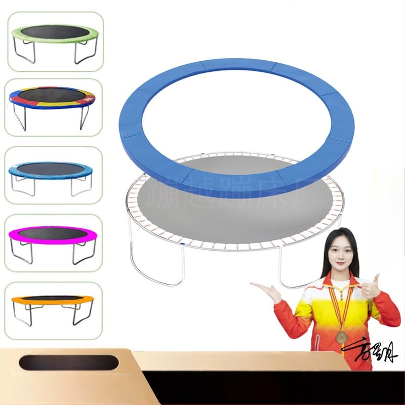 Āra komerciālais batuts ar malas aizsargmatru – PVC, Jump Over, modeļa 333, bērniem