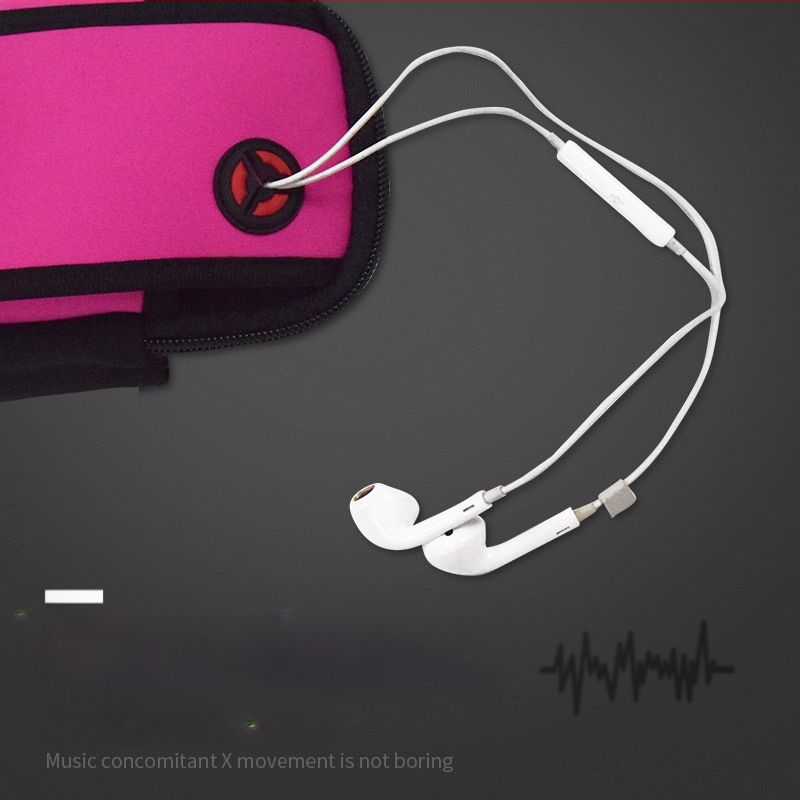 Jooksutelefoni käsivarre kott, universaalne, diving materjal, kevad 2024 hooaeg, sise-spordid, ühes toonis muster, hingav, ultra-kergem, antibakteriaalne, kulumiskindel