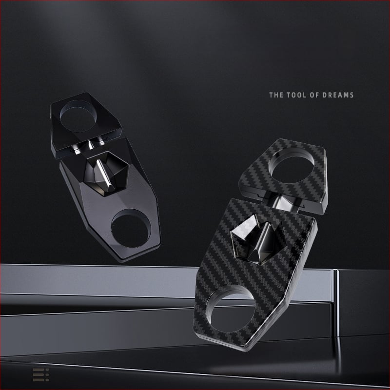 FOGSON Цигарен резач — метален, портативен, за домашна употреба, с възможност за персонализация