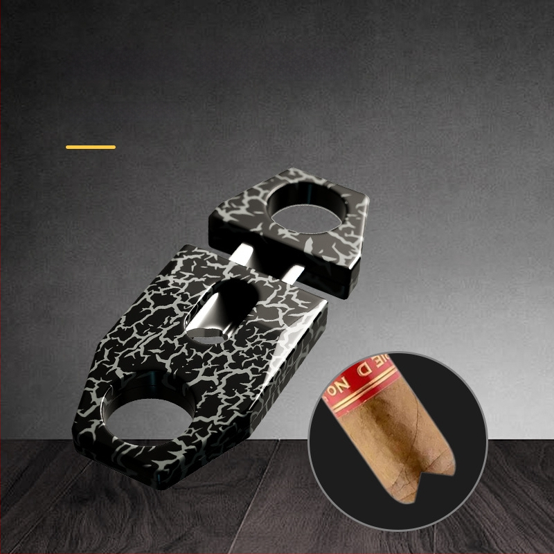 FOGSON Цигарен резач — метален, портативен, за домашна употреба, с възможност за персонализация