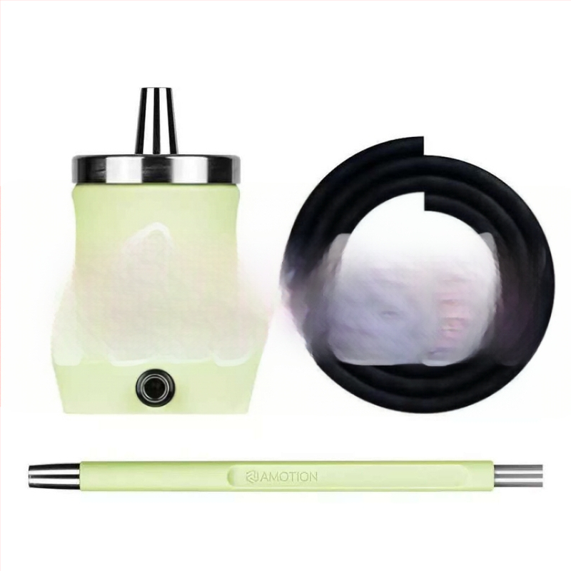 Nerūsējošā tērauda ūdenspīpe - pārnēsājams dāvanu komplekts narghilei, pilns komplekts, pielāgojams