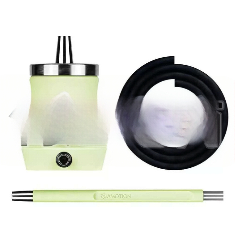 Nerūsējošā tērauda ūdenspīpe - pārnēsājams dāvanu komplekts narghilei, pilns komplekts, pielāgojams