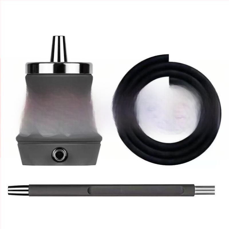 Nerūsējošā tērauda ūdenspīpe - pārnēsājams dāvanu komplekts narghilei, pilns komplekts, pielāgojams