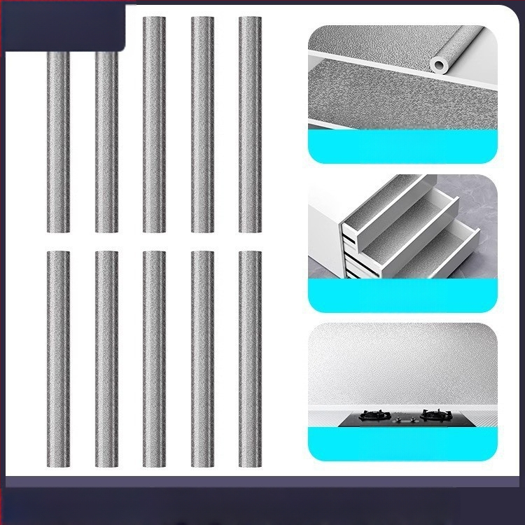 Savarankiškai klijuojamas virtuvės sienos lipdukas – iš aliuminio folijos, alyvos atsparus, ugniai atsparus ir aukštai temperatūrai atsparus, vandeniui atsparus, 1 lapas