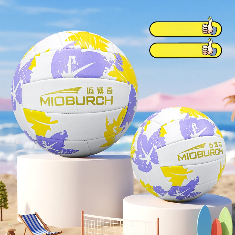 Maiboqi vidaus treniruočių tinklinio kamuolys — PVC, mašininis siuvimas, jaunimui