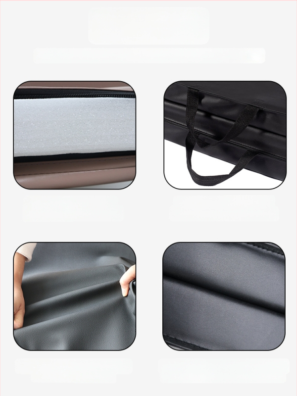 Sulankstomas fitneso kilimėlis su sutirštinta kempine ir drobės danga, tinka pilvo presui, kalistenijai, šokių treniruotėms ir namų mankštoms (1 vnt.)