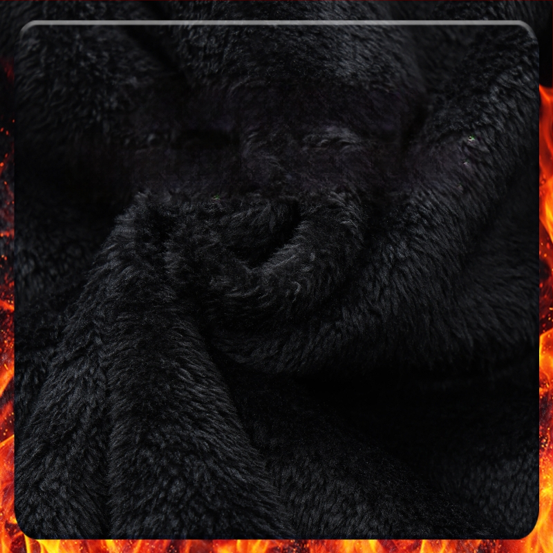 Kamufliažinis fleece darbo komplektas, vėjo atsparus ir šiltas, žieminis švarkas ir kelnės, medvilnės mišinio audinys