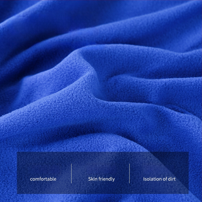 Apvalkline stiliaus fliso miegmaišis lauko naudojimui, su velvetine vidine danga, polar fleece audinys, suaugusiesiems, 600 g
