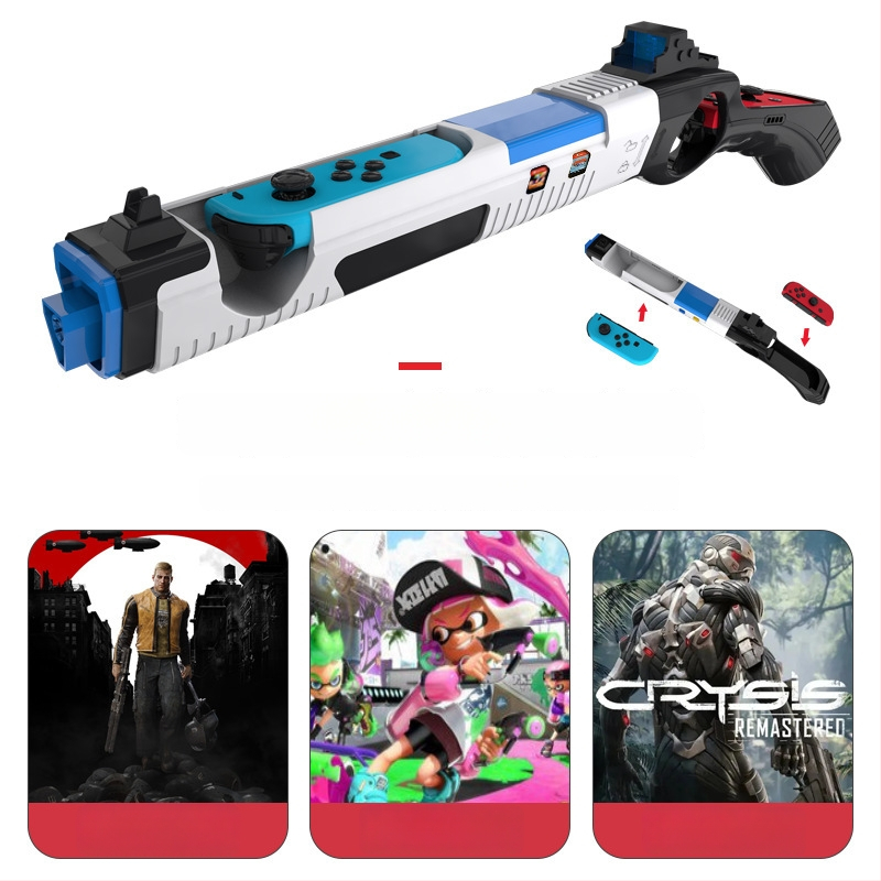 Switch sensoru pistoles vadības pults NS, noņemams, ar 4 karšu slotiem, saderīgs ar Switch spēlēm