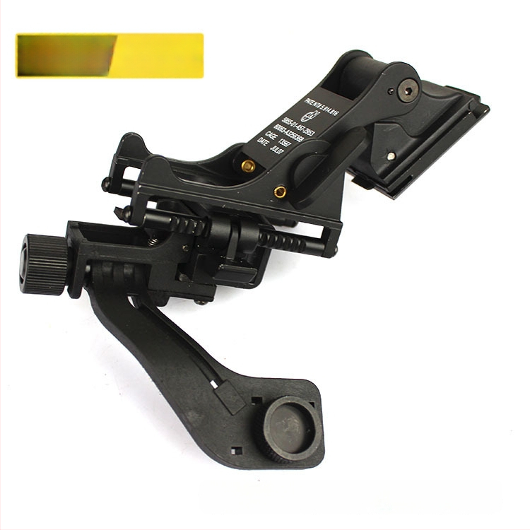 Držiak na zariadenie nočného videnia PVS-14, hliníková zliatina, J-rameno, jednorúrkový prístroj nočného videnia, model PVS-14, zväčšenie a vzdialenosť zraku závisia od nočného videnia