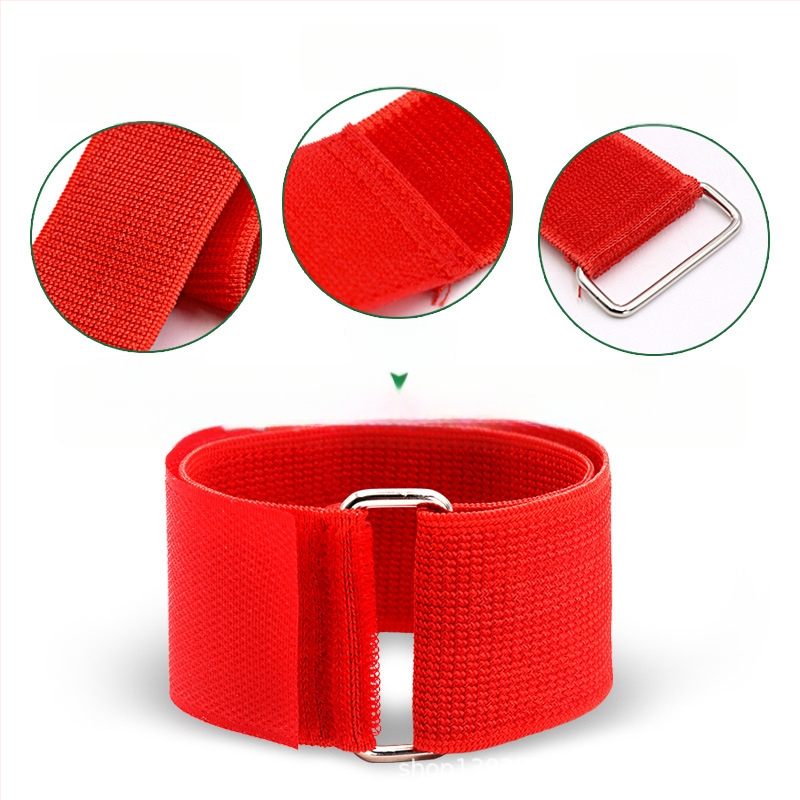 MAICCA Divu personu triju kāju treniņu josta – Oxford audums, gumijas josta, Velcro, pielāgota futbolam