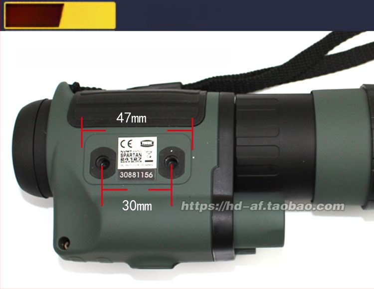 Nočné videnie s jedným tubom - Značka Hot-blooded sand field, Model Yukong River Spartan