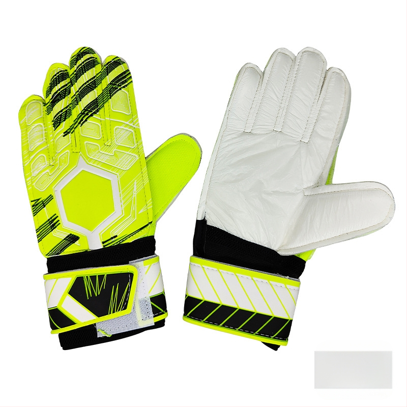 Fenta futbola vārtsargu cimdi, plastmasas materiāls, pielāgojama apstrāde, piemēroti gan vīriešiem, gan sievietēm