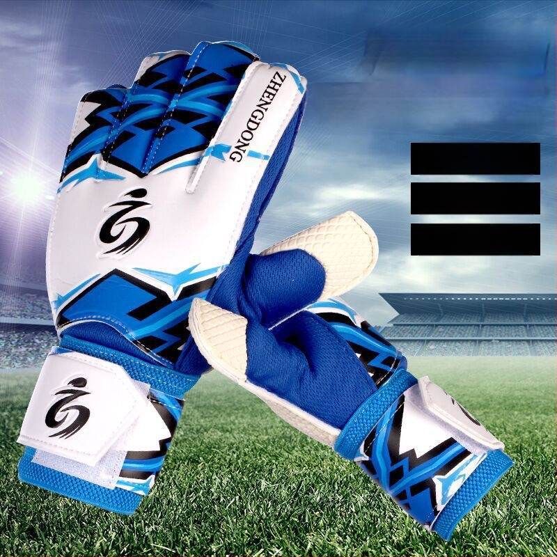 Futbola vārtsarga cimdi ar pirkstu aizsardzību, treniņiem un sacensībām – modelis ZD616, Zhengdong zīmols