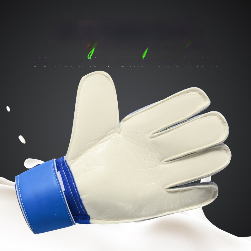 Väravavahi kinnas sõrmekaitsega, paksendatud PU, kulumiskindel, unisex, jalgpalliks