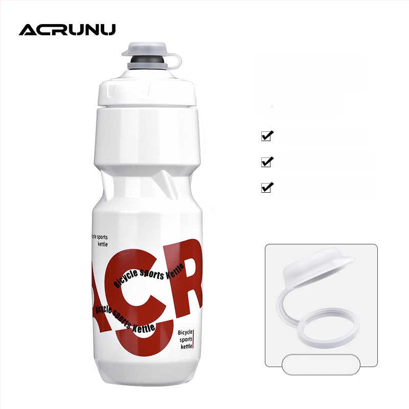 ACRUNU fľaša na vodu pre bicykel so stlačiteľným dizajnom — veľká kapacita, bezpečnostný zámok, hrubšie dno, vhodná pre horské a cestné bicykle.