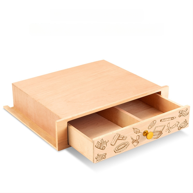 Cigāru skapis atvilktne – cedru koks, putekļu izturīgs, mūsdienīgs minimālisma stils, Cigarloong