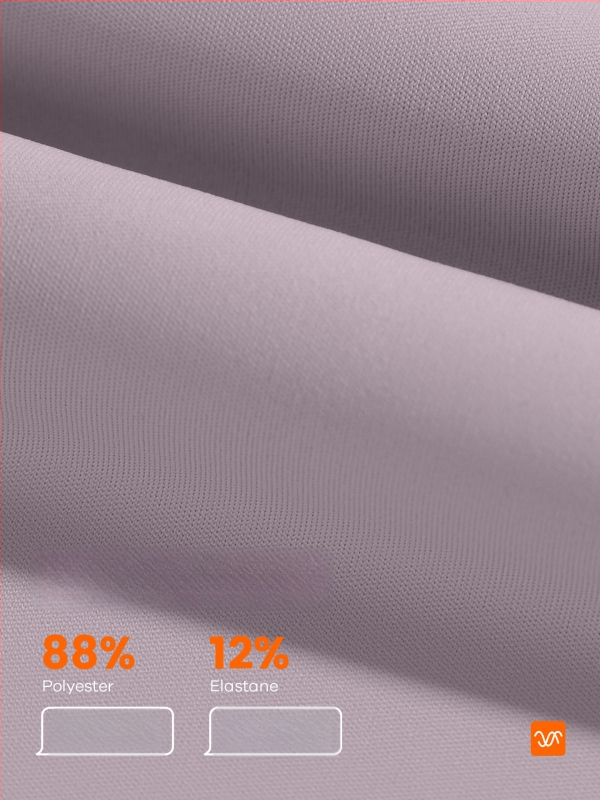 Moteriški trumpi rankovių sportiniai marškinėliai su puse užtrauktuku - liesas siluetas, didelis elastingumas, audinys poliesteris + elastanas 88%/12%, skirta bėgimui, fitnesui ir jogai