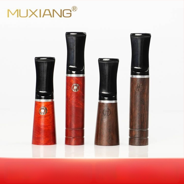MUXIANG Wooden Aroma дървен мундшут за пура, ръчна изработка, персонализиран, минималистичен стил