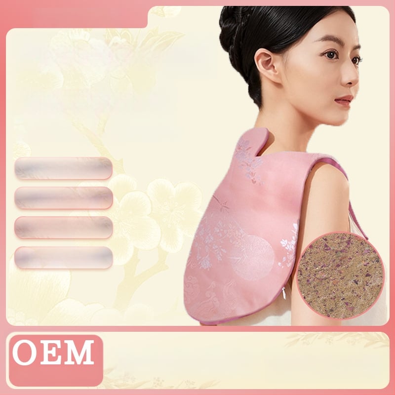 Pečių- kaklo žolelių karštasis kompresas su elektriniu šildymu, 220V, 50W, 9 laipsnių temperatūros reguliavimas, automatinis išjungimas