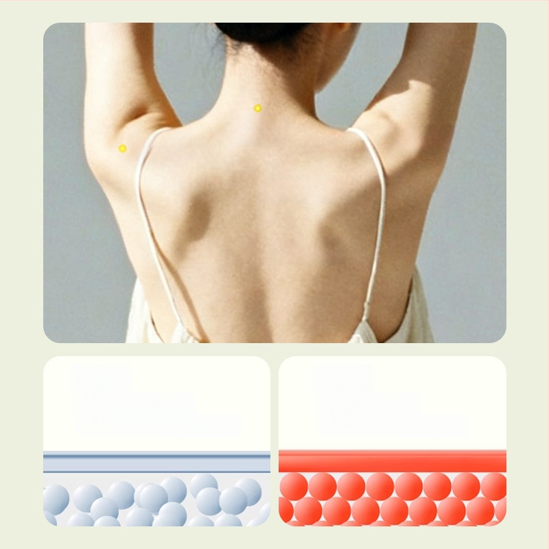 Pečių- kaklo žolelių karštasis kompresas su elektriniu šildymu, 220V, 50W, 9 laipsnių temperatūros reguliavimas, automatinis išjungimas