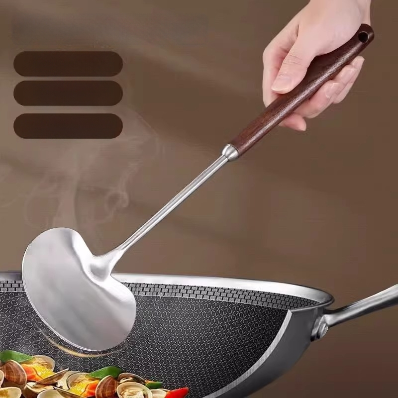 Grybo formos nerūdijančio plieno kepimo mentele; neprilipuojanti, neslydinti, atspari aukštoms temperatūroms, apsauganti nuo nudegimų; rankena iš nerūdijančio plieno