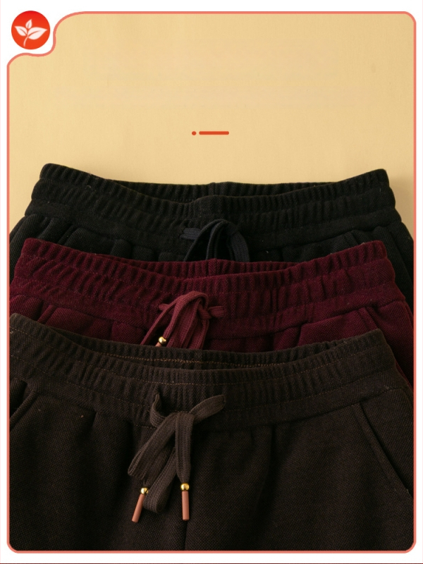 Naiste fliisvooderiga talvise sportpüksid, vaba lõige, pikad, keskmise paksusega, kerge venivus