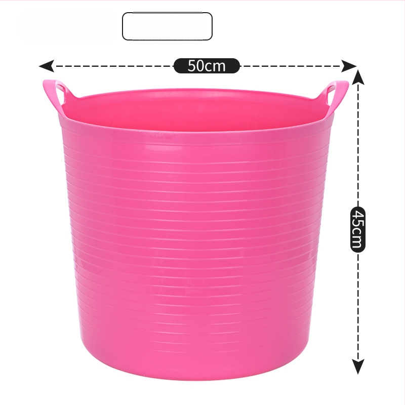 Izoliuotos plastikinės vonios kibiras kūdikiams ir vaikams – dviejų sluoksnių dizainas