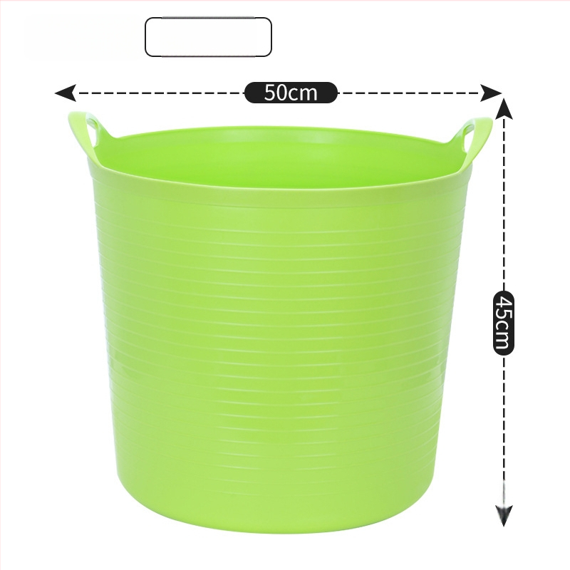 Izoliuotos plastikinės vonios kibiras kūdikiams ir vaikams – dviejų sluoksnių dizainas