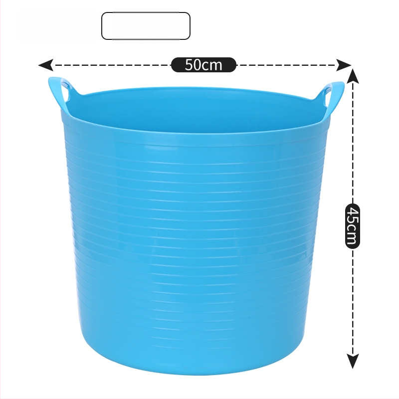 Izoliuotos plastikinės vonios kibiras kūdikiams ir vaikams – dviejų sluoksnių dizainas