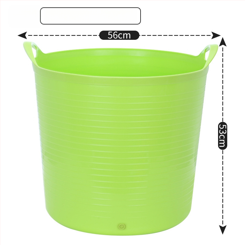 Izoliuotos plastikinės vonios kibiras kūdikiams ir vaikams – dviejų sluoksnių dizainas