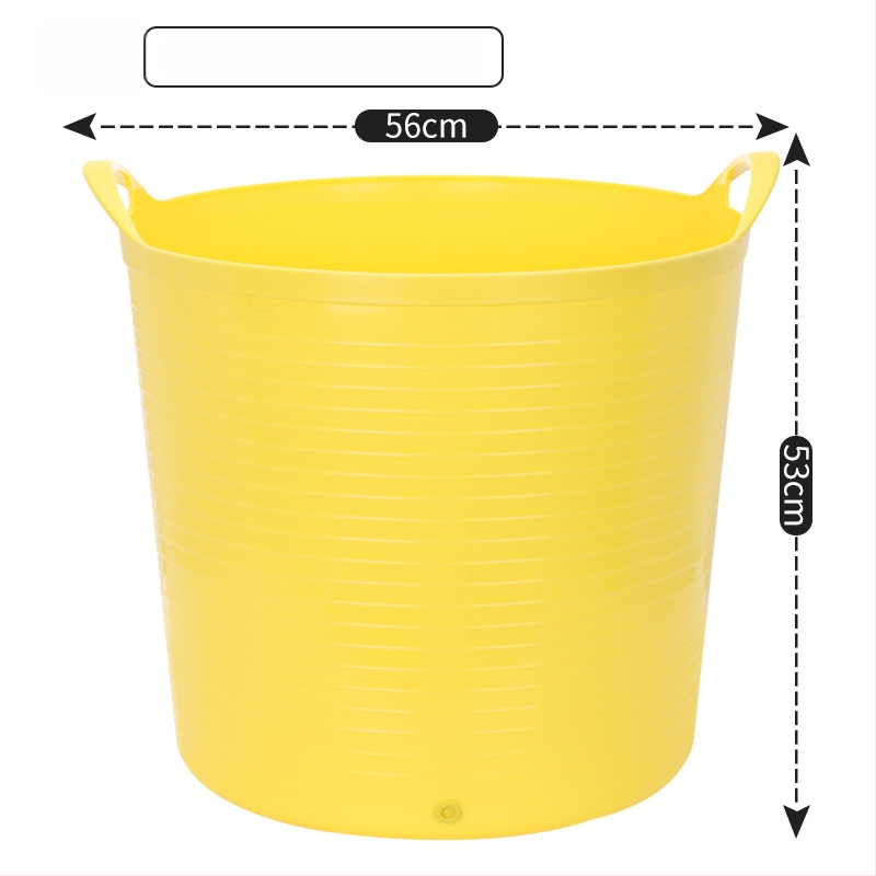 Izoliuotos plastikinės vonios kibiras kūdikiams ir vaikams – dviejų sluoksnių dizainas