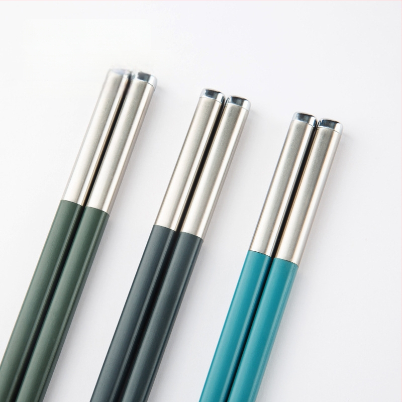 Protisklizové domáce čínske paličky na jedlo, nordický štýl, materiál PET sklenené vlákno, logo tlačené, personalizácia k dispozícii, leštenie vodou