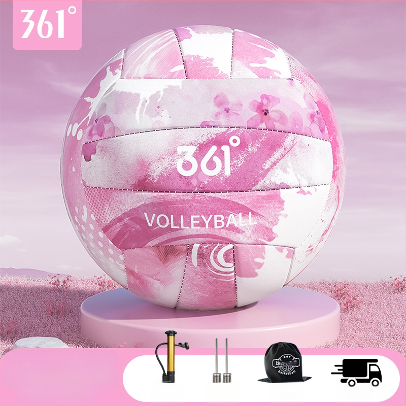 361° Vidinis treniruočių tinklinis kamuolys gimnazijos mokiniams — PVC, siūtas mašina, treniravimui ir varžyboms