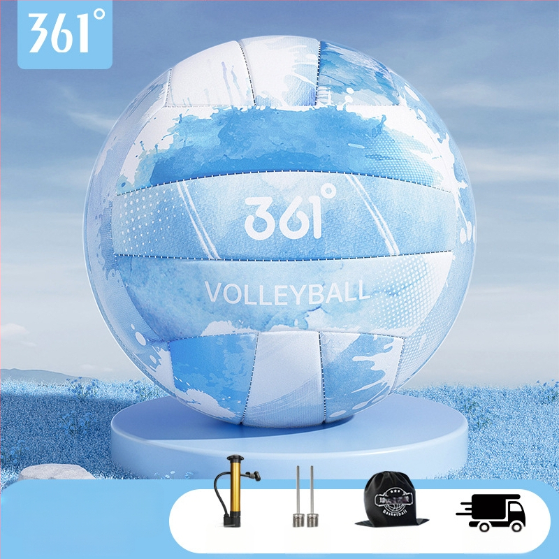 361° Vidinis treniruočių tinklinis kamuolys gimnazijos mokiniams — PVC, siūtas mašina, treniravimui ir varžyboms