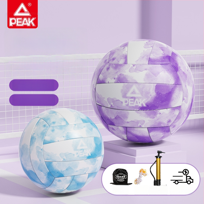 Peak PVC minkštas tinklinis kamuolys Nr. 5, YQF5206, mašininis siuvimas