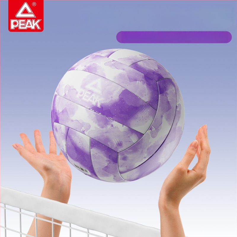 Peak PVC minkštas tinklinis kamuolys Nr. 5, YQF5206, mašininis siuvimas