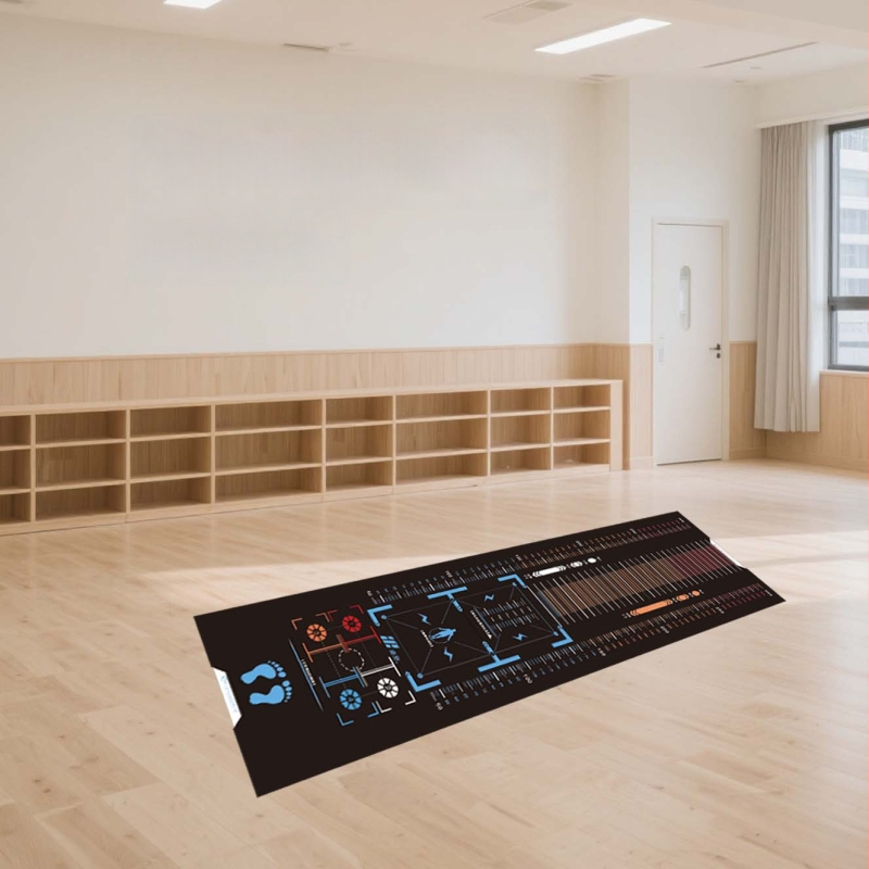 Gumos sportinis apsauginis kilimėlis, modelis 058, universalus naudojimas, tinka krepšiniui, futbolui ir tinkliniui, dėžutėje 20 vienetų