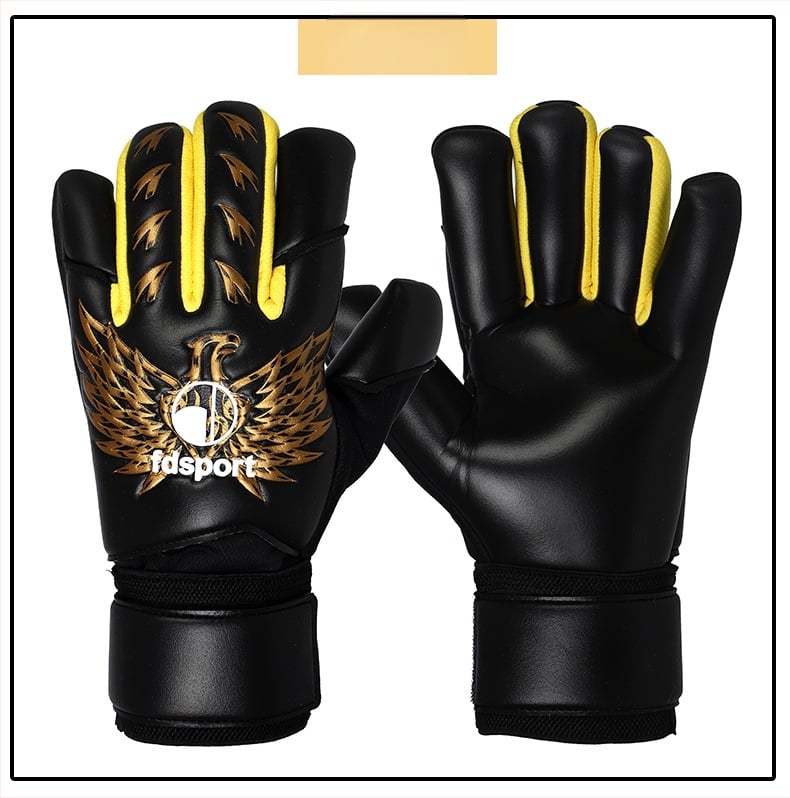 Jalgpalli väravavahi kinnas lateksist, Royal Series 2.0, ilma sõrmede kaitseta, kohandatavad, Flying Shield