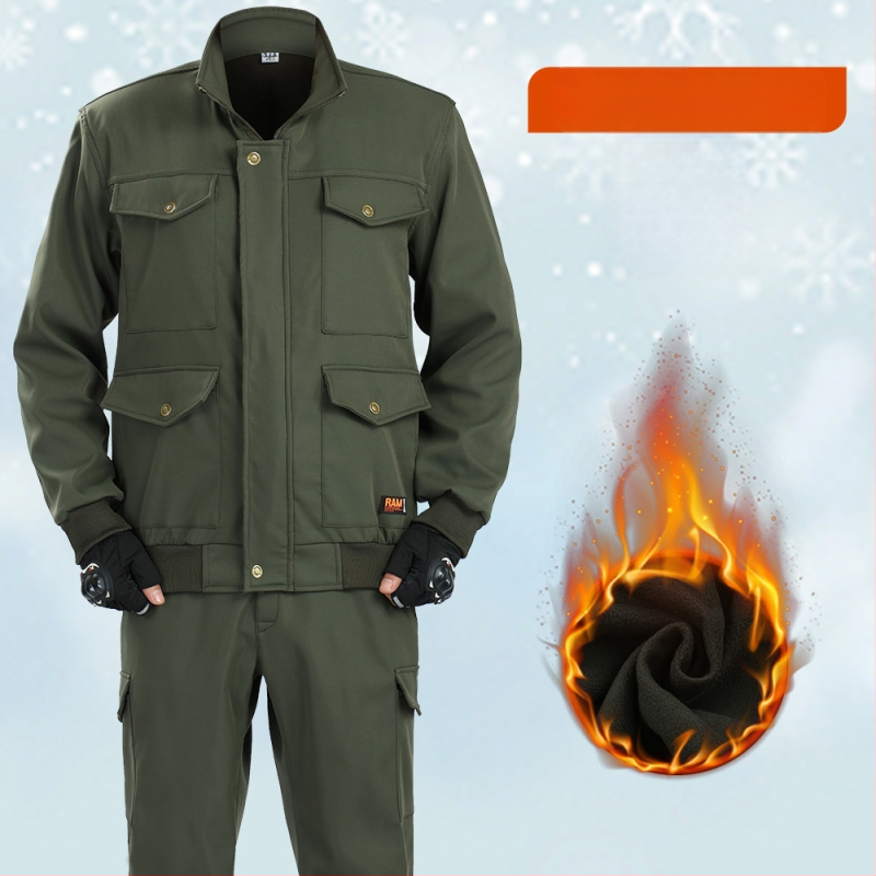 Kamufliažinė apranga rudenui ir žiemai - 100% medvilnė, atspari dėvėjimuisi, atspari vėjui, universalus