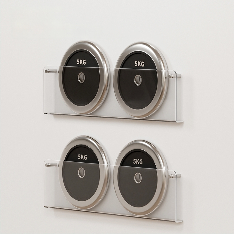 Sieninė knygų lentyna iš skaidraus akrilo, be gręžimo, reguliuojamos lentynos