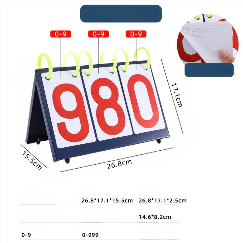 Daugiafunkcinė taškų kortelė – nešiojama PVC, sulankstoma, logotipo spausdinimas, pritaikytas apdorojimas; skirta krepšiniui, futbolui, tenisui, badmintonui, tinkliniui