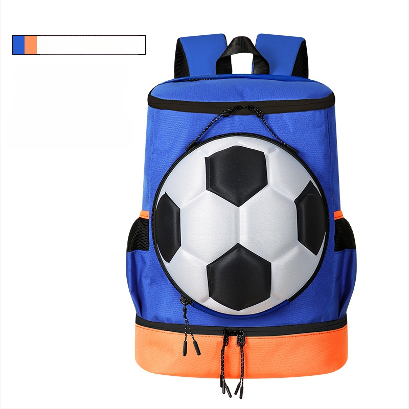 Spordikott suure mahutavusega, eraldi jalanõude sektsioon ja pallide hoiukoht, hingav PU materjal