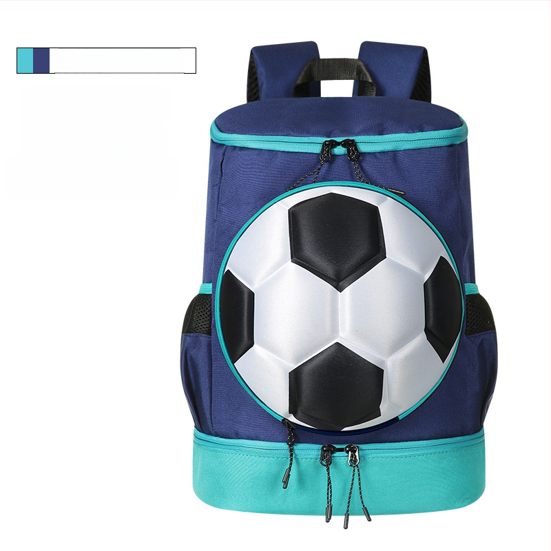 Spordikott suure mahutavusega, eraldi jalanõude sektsioon ja pallide hoiukoht, hingav PU materjal