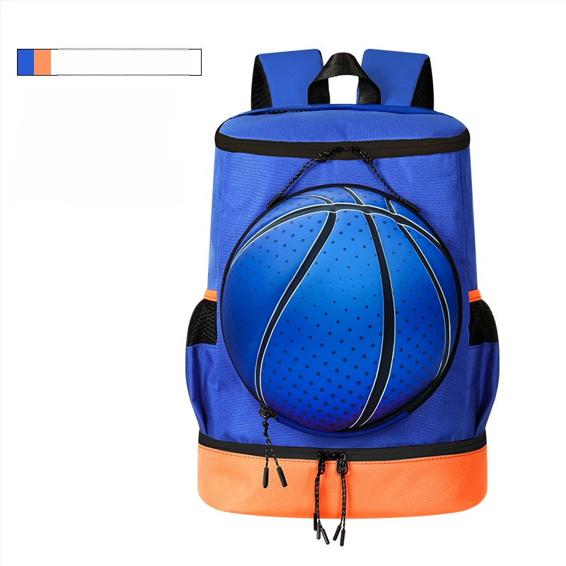 Spordikott suure mahutavusega, eraldi jalanõude sektsioon ja pallide hoiukoht, hingav PU materjal