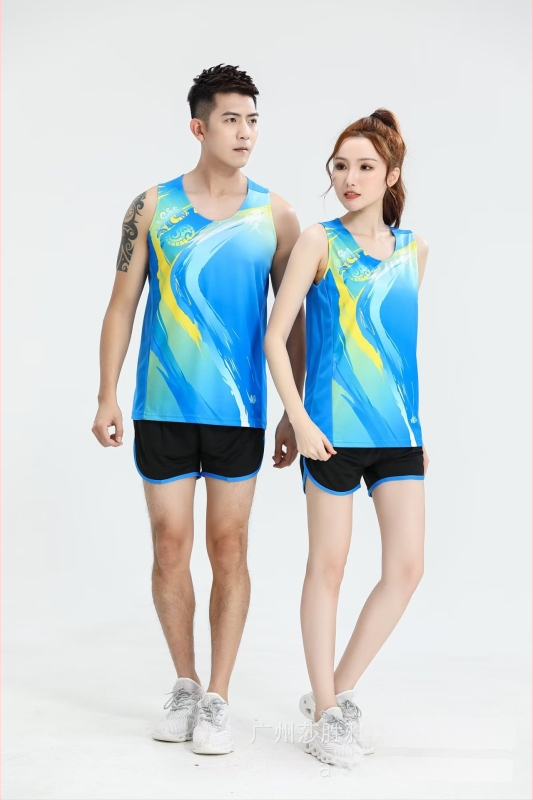 Zhongjian Unisex lengvaatletikos treniruotės komplektas (liemenė) – dryžių arba kamufliažo raštas, 100% poliesteris, tinkamas vasarai, pavasariui ir rudeniui