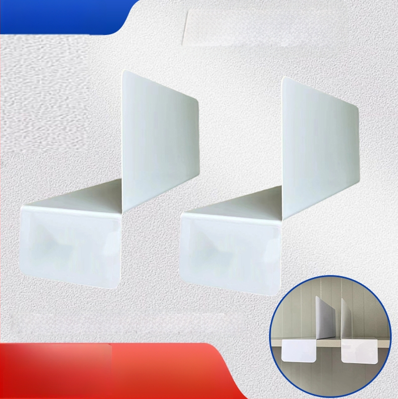 L-kujuline vahesein apteekidele, plastikust, lihtne ja kaasaegne stiil, laudadele paigaldus, Hookei bränd, 1 kiht