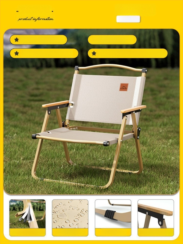 Sulankstomas stalas ir kėdė – anglies plienas, DAOSHEN, Comet Chair